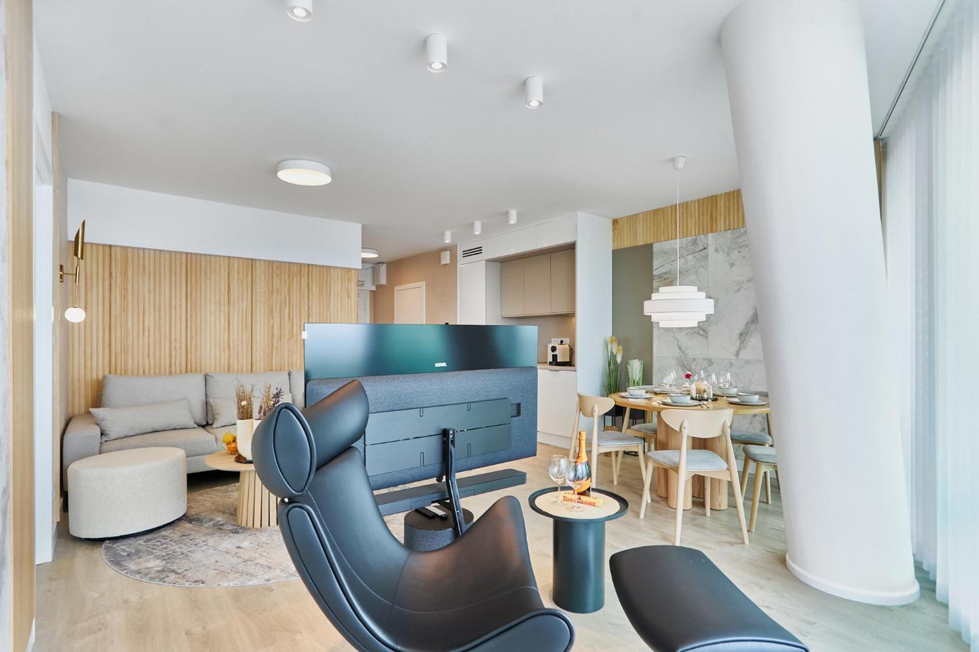 Wave Beachfront Family Apartment Miedzyzdroje Eksteriør bilde